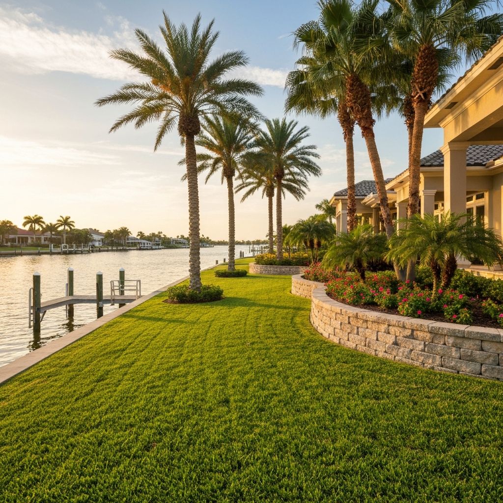 Waterfront Estate Gardens